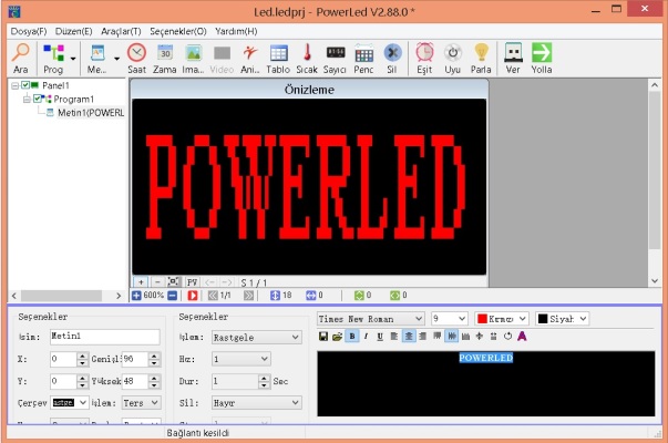 POWERLED PROGRAMI NASIL KULLANILIR?